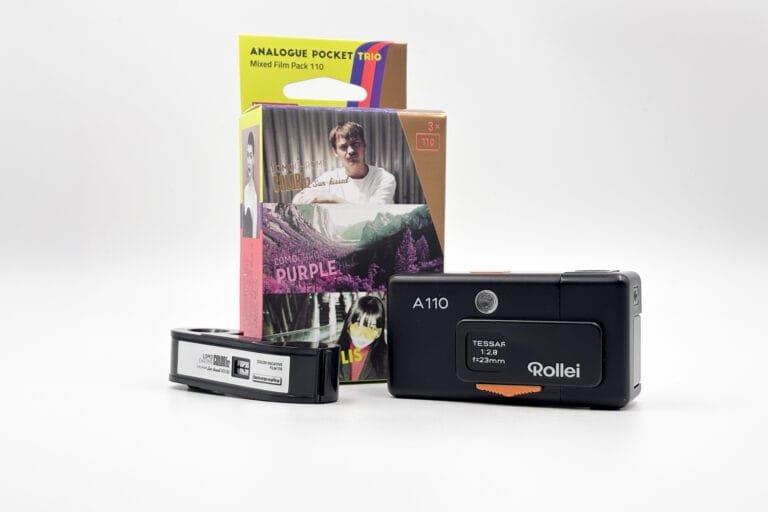 Rollei A110 avec pellicules 110 Lomography, appareil photo argentique compact
